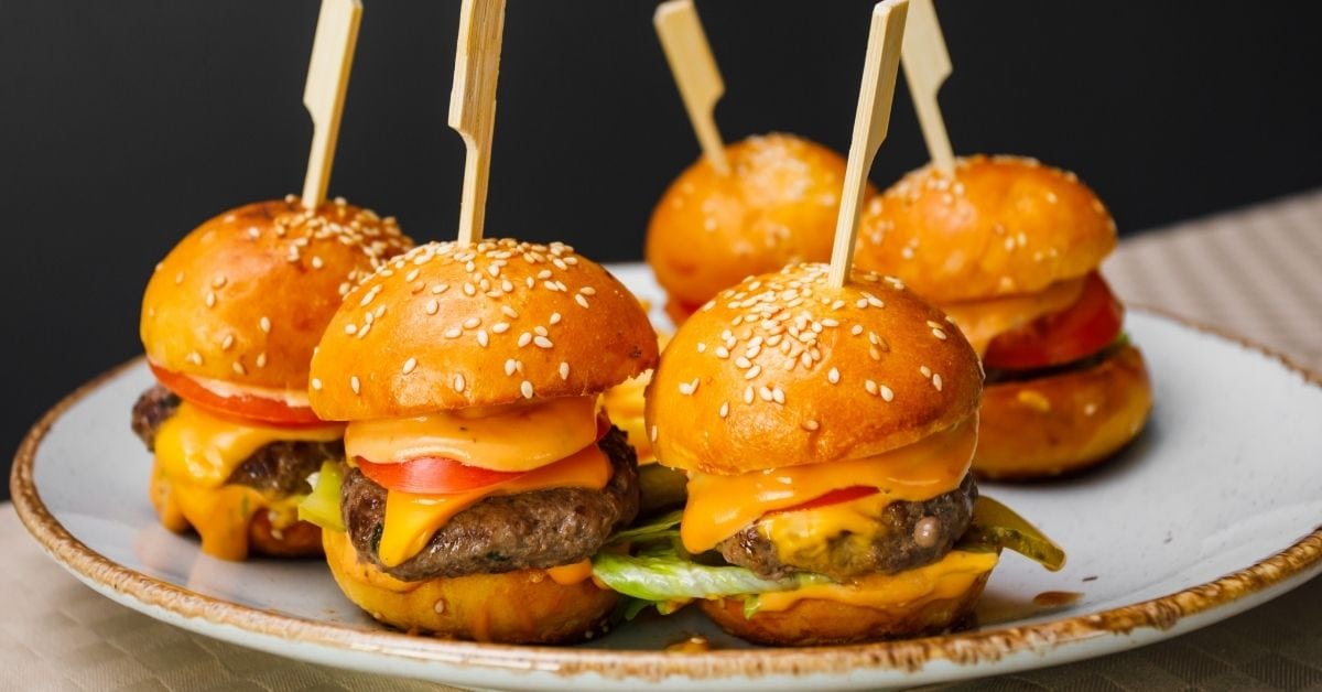 I Want to Go to McDonald's (Mini burger slider) Veg-non veg